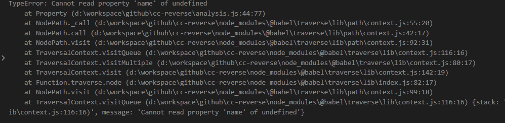 报错了 · Issue #1 · Crain99/cc-reverse · GitHub
