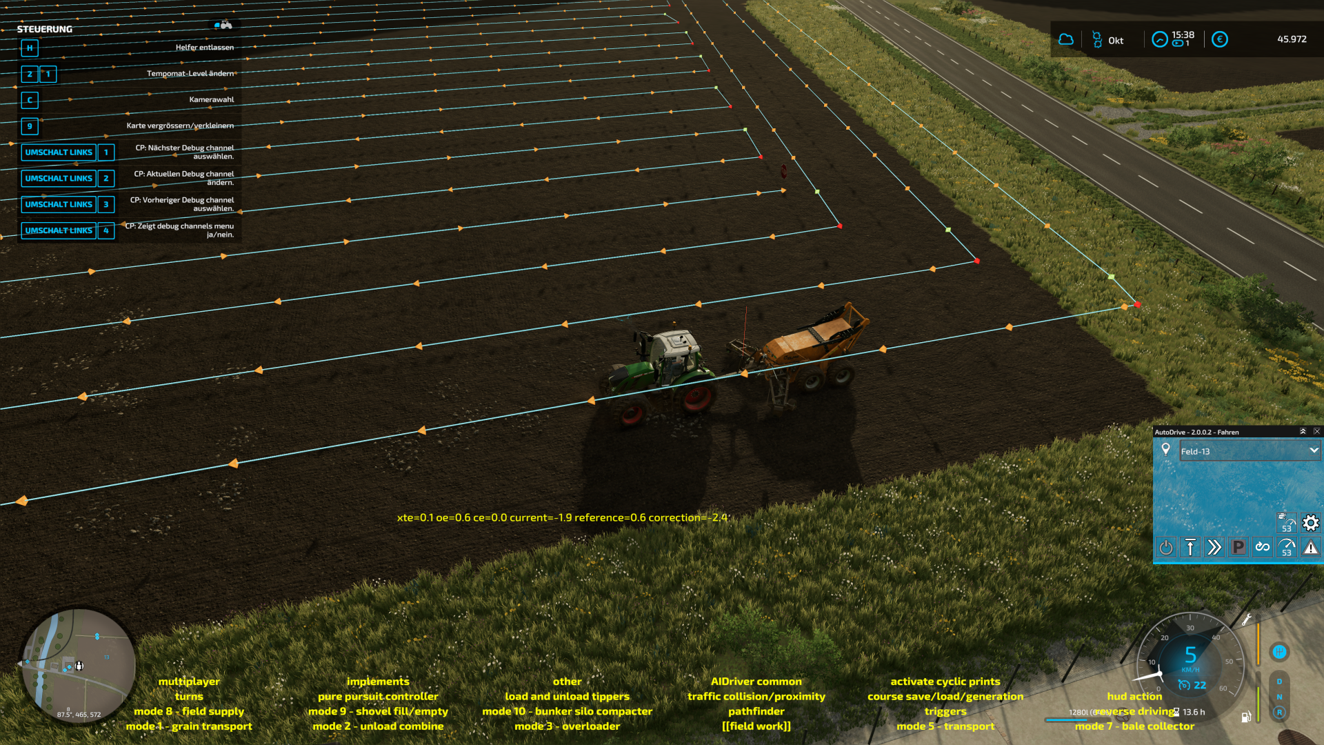 [BUG_SP] Debug aktiv ohne es zu aktivieren · Issue #404 · Courseplay ...