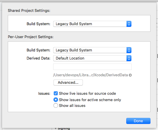 Error Signing For RNHTMLtoPDFTests Requires A Development Team Select A Development Team In 