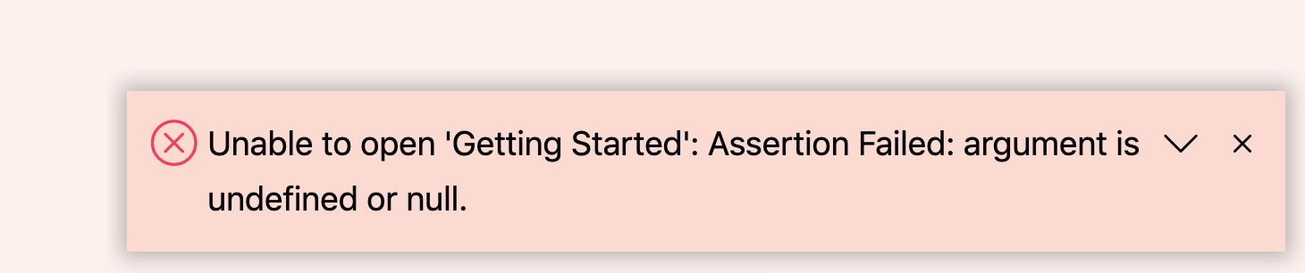 Unable to open Getting Started · Issue #118255 · microsoft/vscode · GitHub