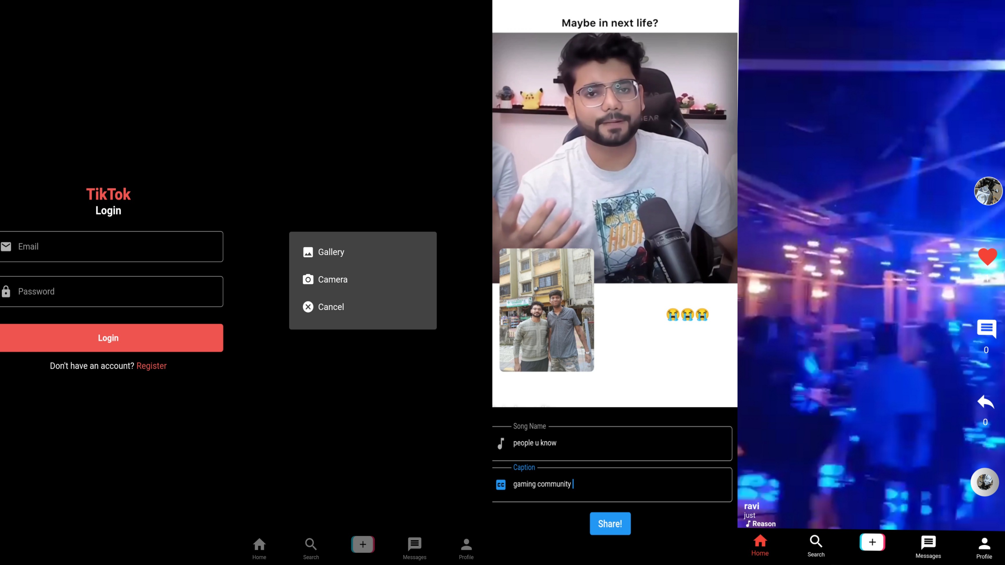 Github Tirthakbm Tiktok Clone This Is A Tiktok Clone Made Using Flutter Github Tirthakbm Tiktok Clone This Is A Tiktok Clone Made Using Flutter