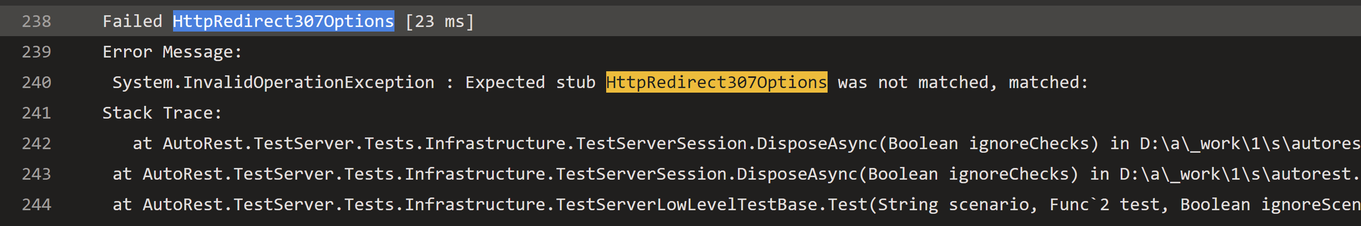 Ignore test still run in CI · Issue #2095 · Azure/autorest.csharp · GitHub