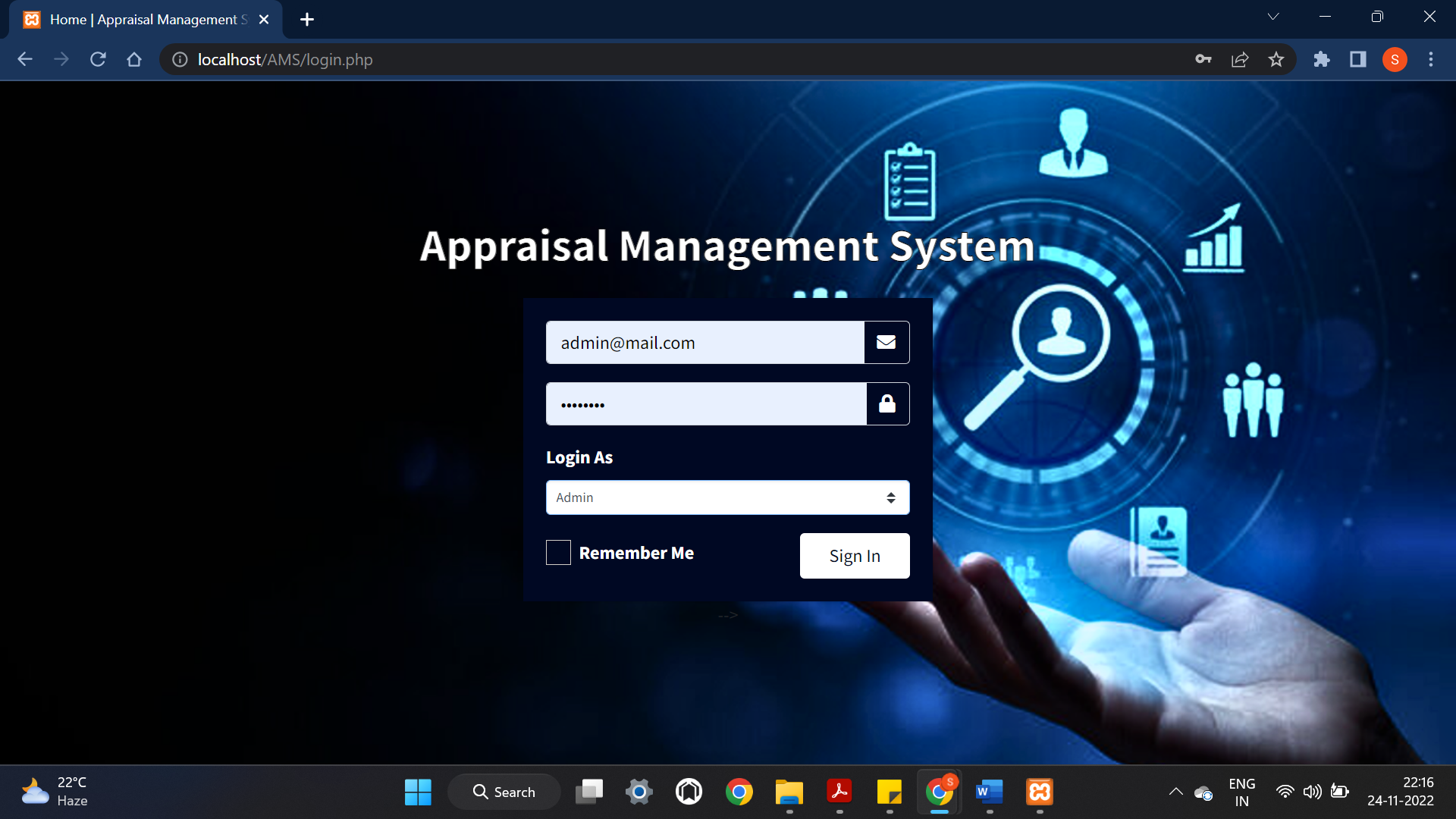 GitHub - thisIsSneha06/Appraisal_Mgmt_System