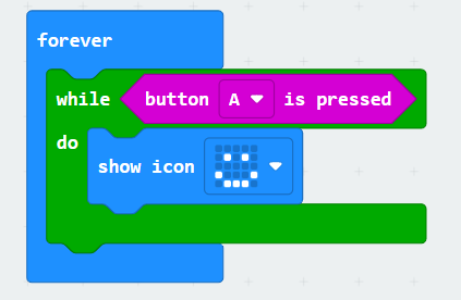 The While button pressed inside a forever loop does not exit when ...