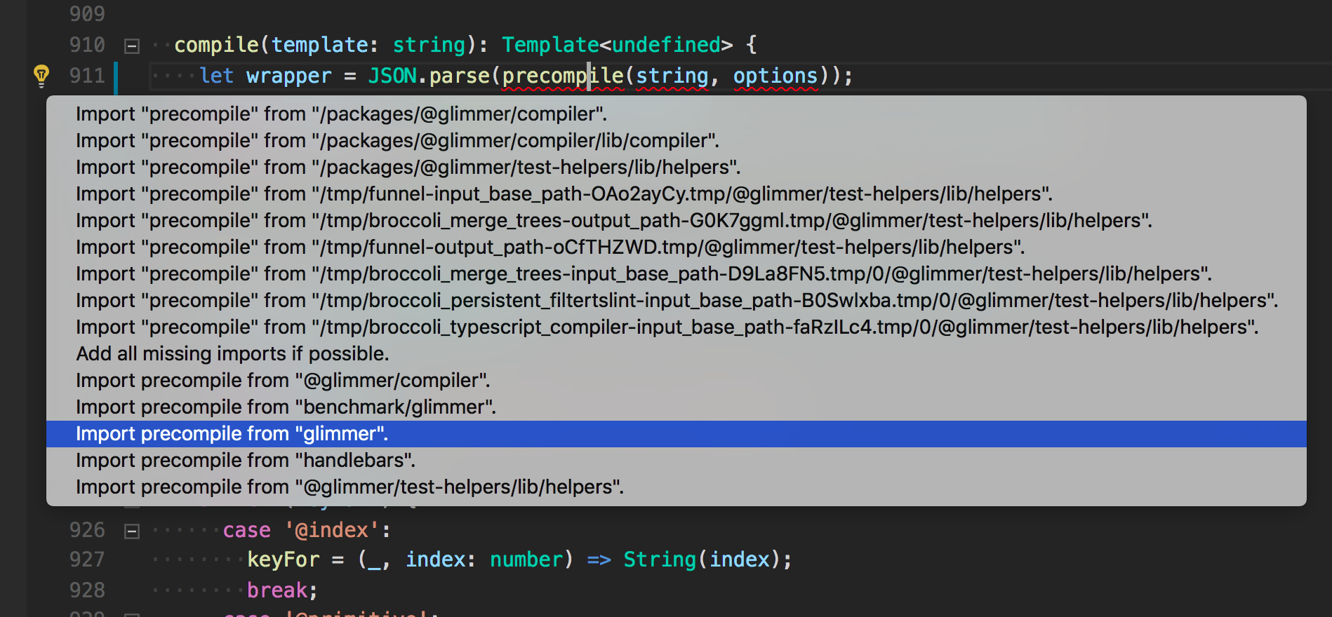 Inconsistent quick-fix suggestion messages for importing · Issue #16662 ...