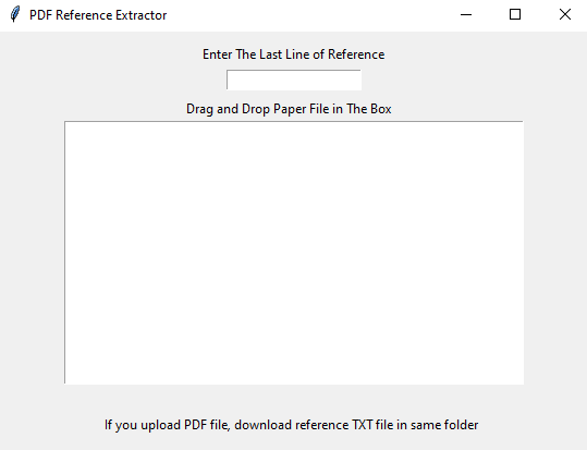 GitHub - minseok0809/pdf-reference-extractor: PDF 논문의 참고문헌을 TXT 파일로 ...