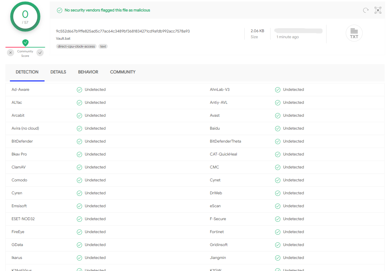 GitHub - ilpoppattuso/vault: create a protected folder named "Vault ...