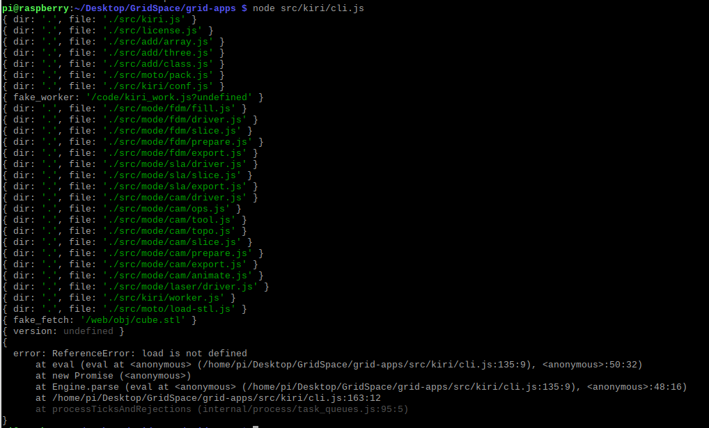 CLI not working · Issue #192 · GridSpace/grid-apps · GitHub