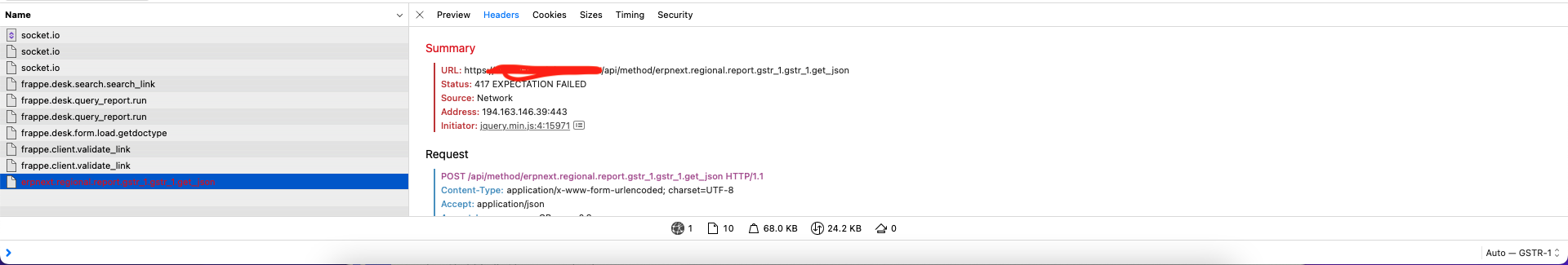 GSTR-1 Download JSON error · Issue #30465 · frappe/erpnext · GitHub