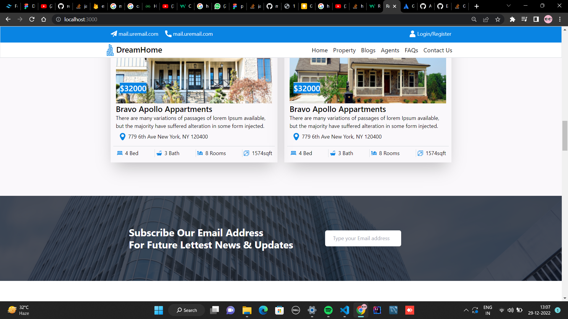 GitHub - mahek15/Dreamhome-auth-react: made the real estate website ...