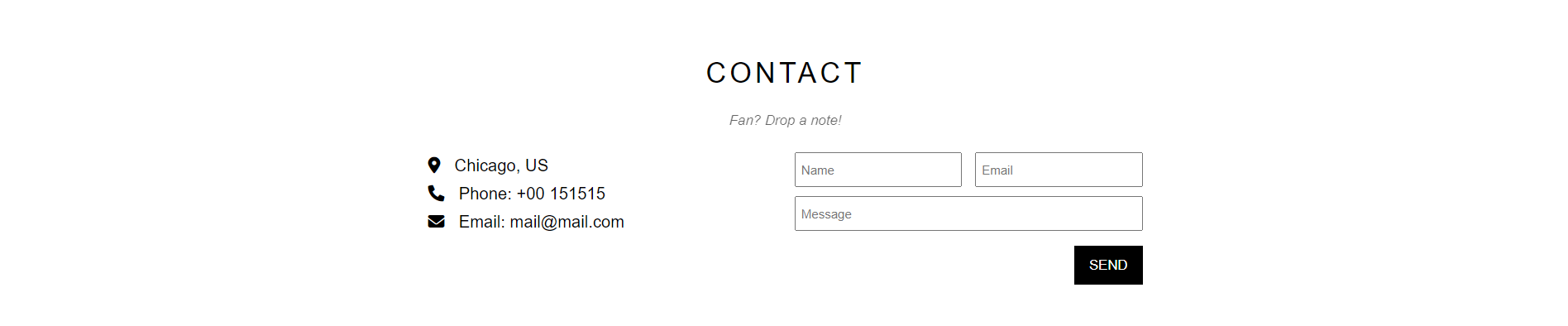 GitHub - thhuyen/the-band---html-css: This is the first website ...