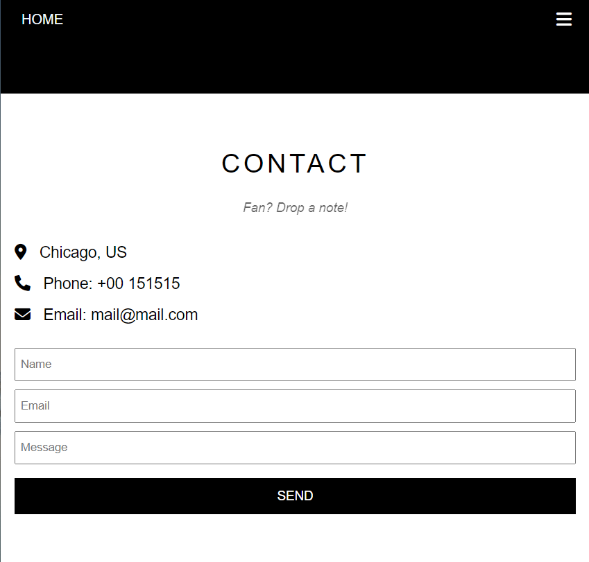 GitHub - thhuyen/the-band---html-css: This is the first website ...