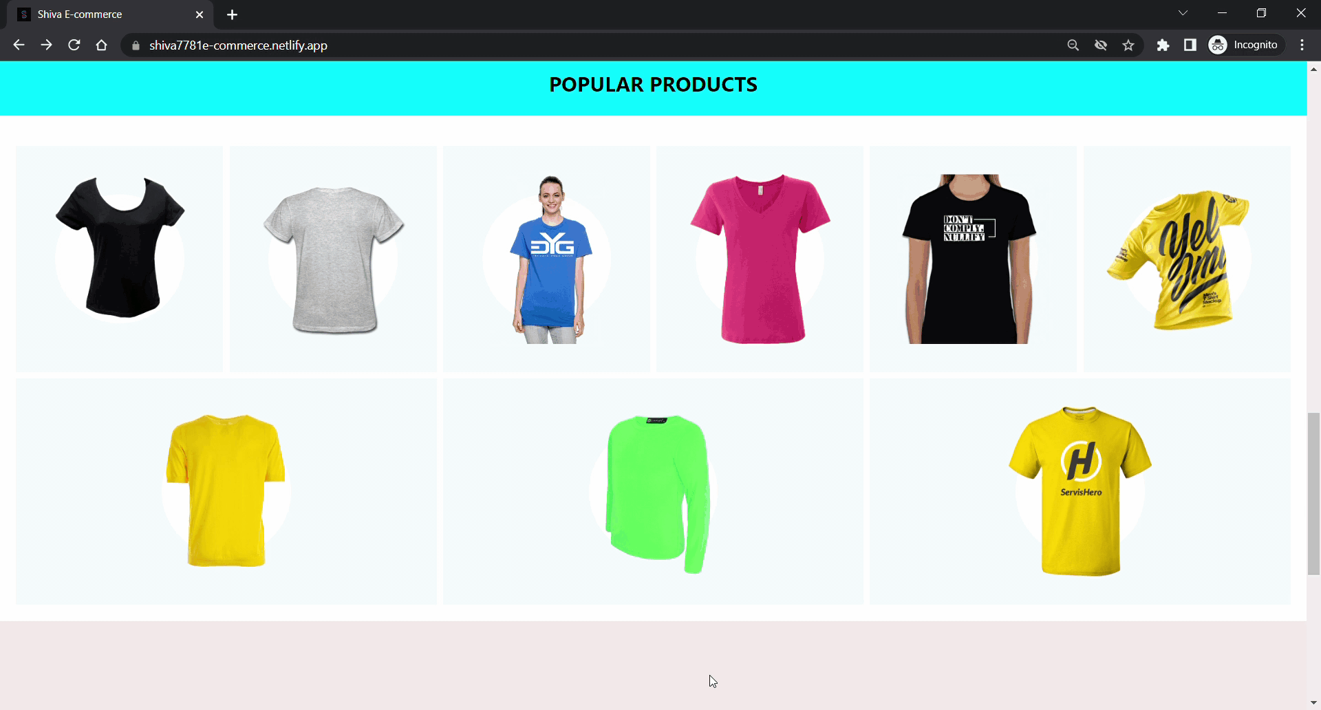 GitHub - Shiva7781/E-commerce: An unique e-commerce website shopping ...