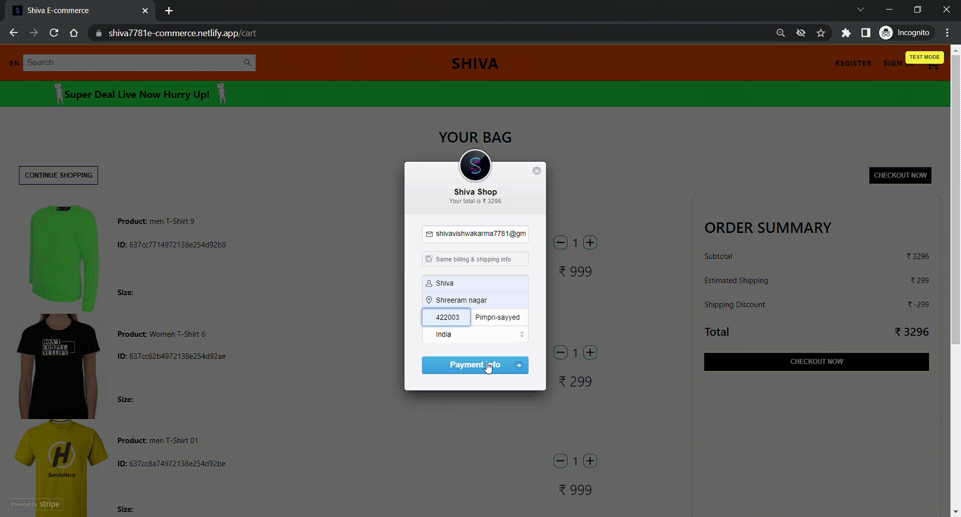 GitHub - Shiva7781/E-commerce: An unique e-commerce website shopping ...