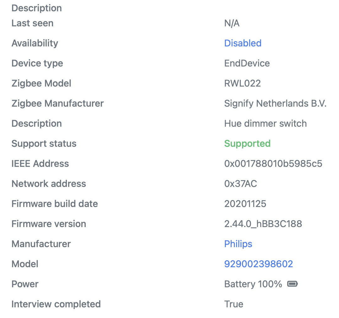 [New device support] Hue Dimmer Remote 929002398601 (model support is
