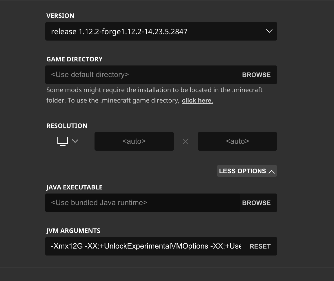 Minecraft won't open after Forge Loading screen[BUG] · Issue #73 ...