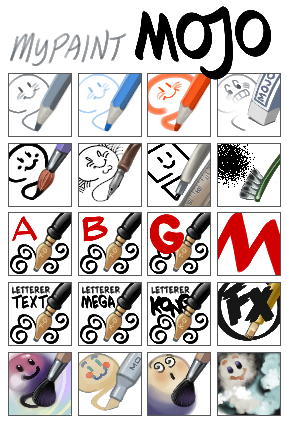Mojo brushes