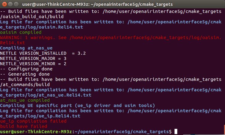 lte-softmodem compilation failed · Issue #1 · ThomasValerrianPasca/LWIP ...