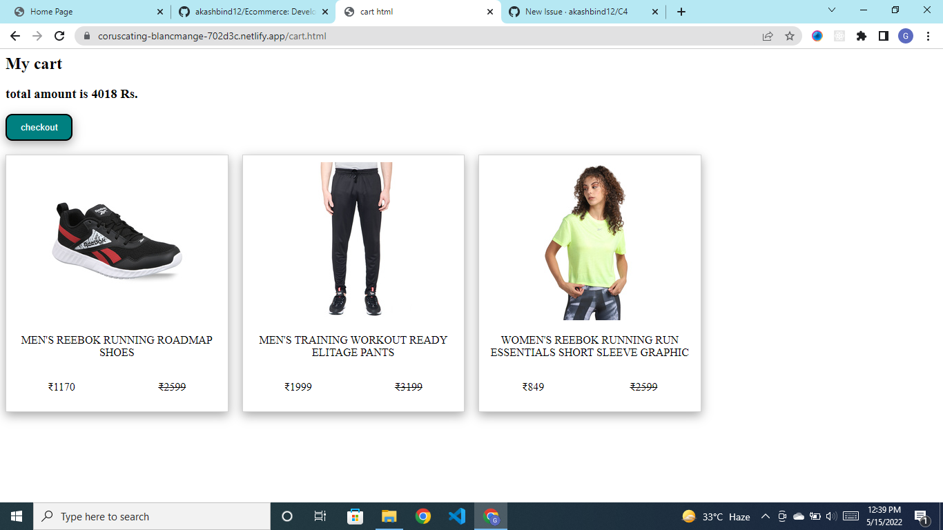 GitHub - akashbind12/Ecommerce: Developed a simple Ecommerce website ...
