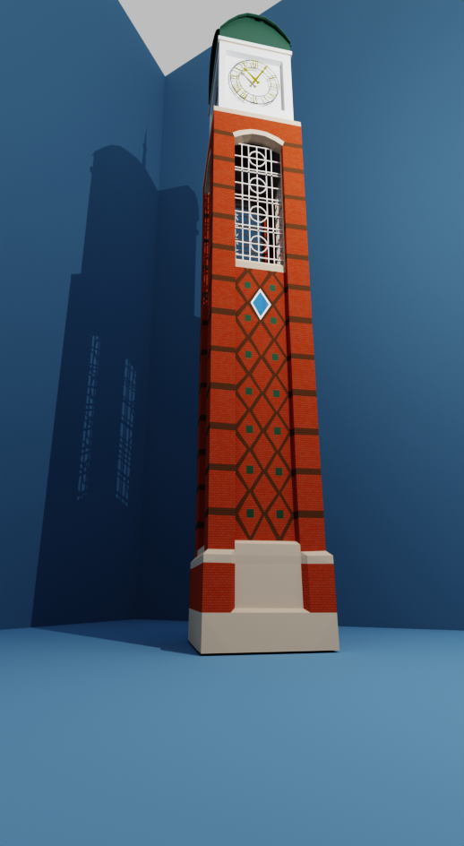 GitHub BluntCole/GVSUClockTower I made a 3d render of the GVSU clock tower in blender.