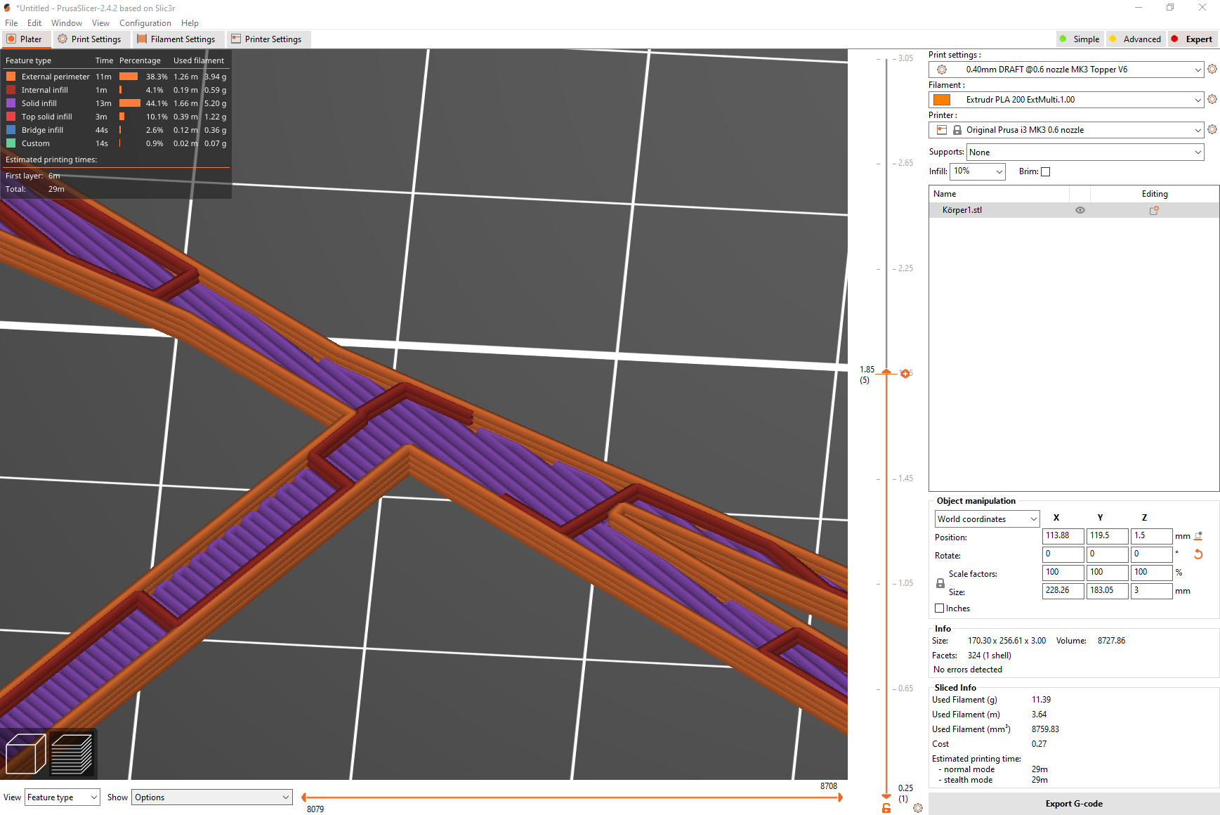 Bridge Infill indicated wrong · Issue #8369 · prusa3d/PrusaSlicer · GitHub