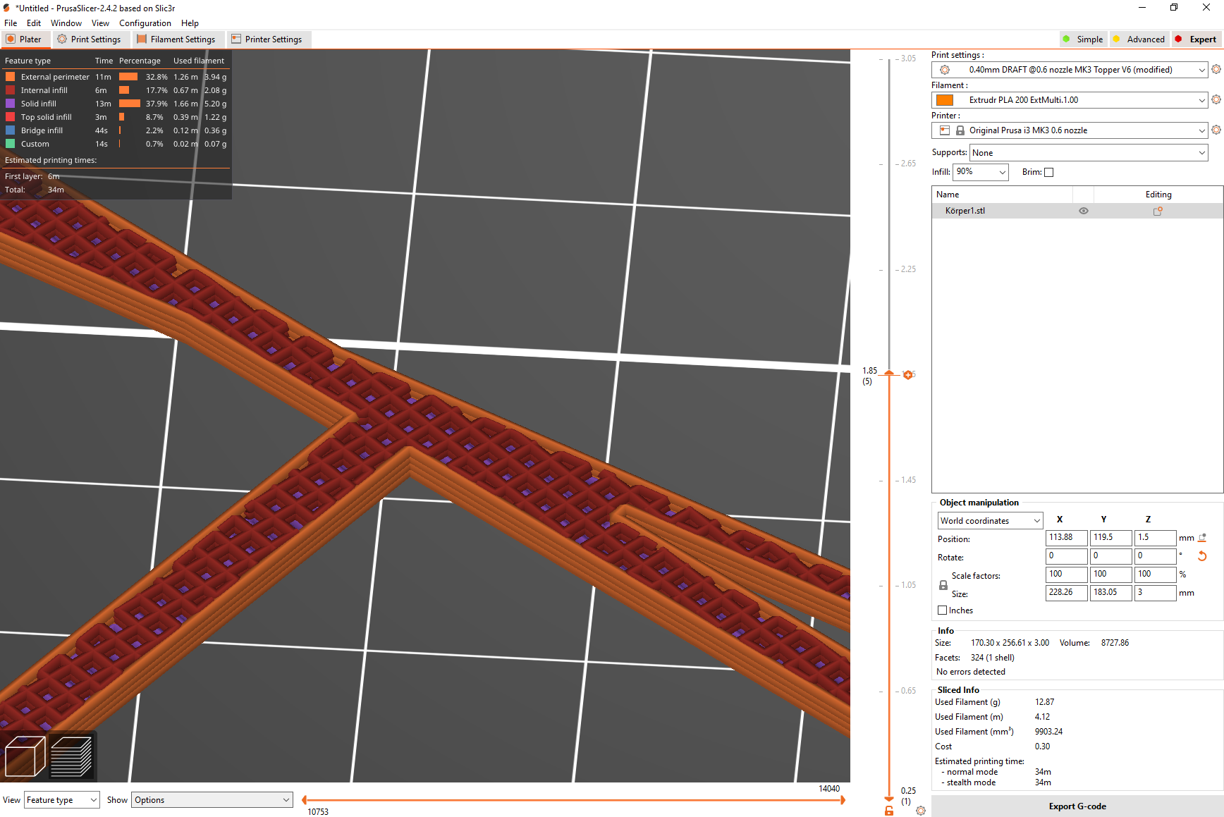 Bridge Infill indicated wrong · Issue #8369 · prusa3d/PrusaSlicer · GitHub