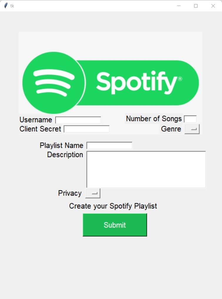 GitHub - AirDeb/spotifyPlaylistGenerator: This generates a playlist for ...