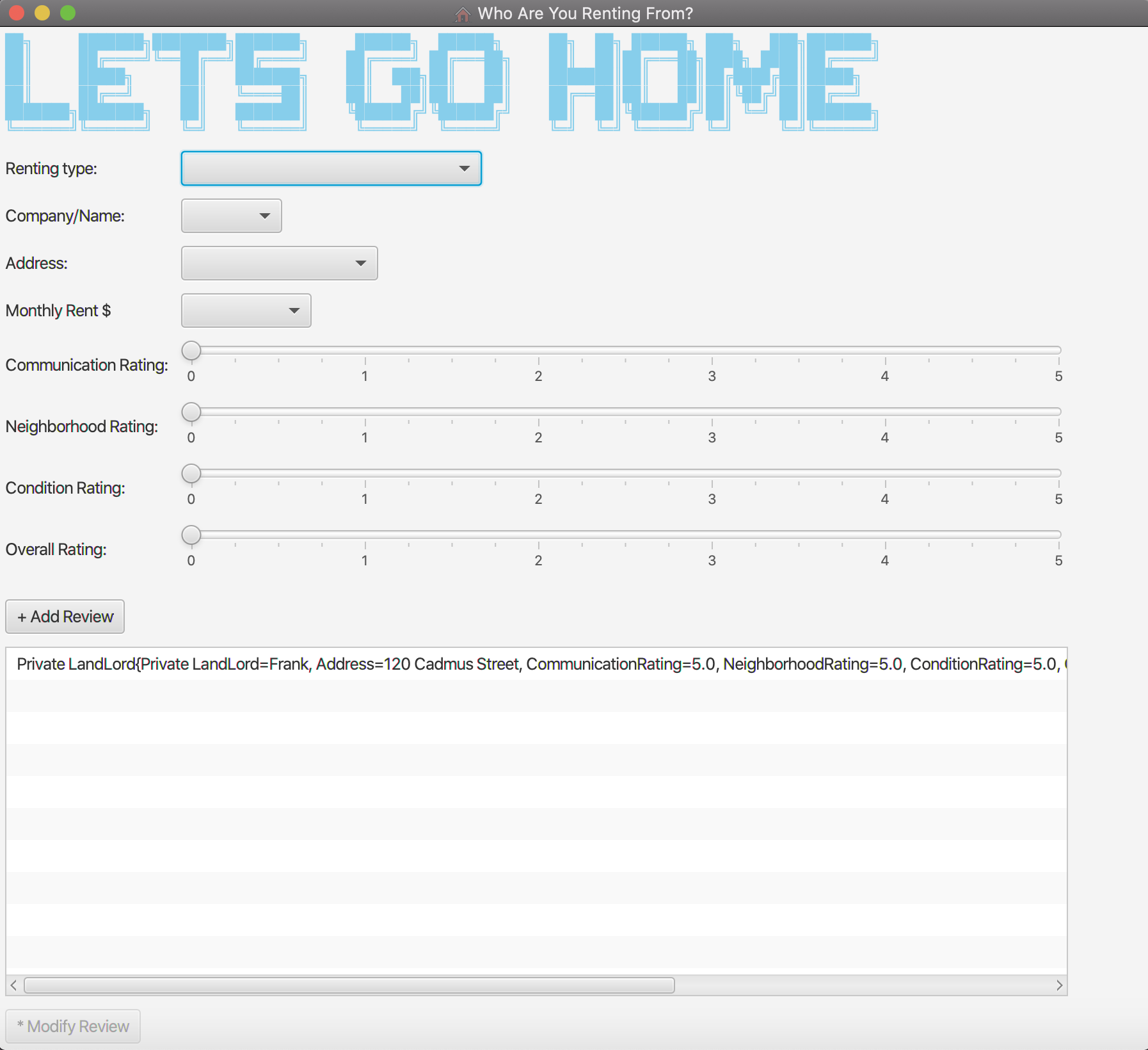 GitHub - hhundhausen/JavaFX-Capstone-Project