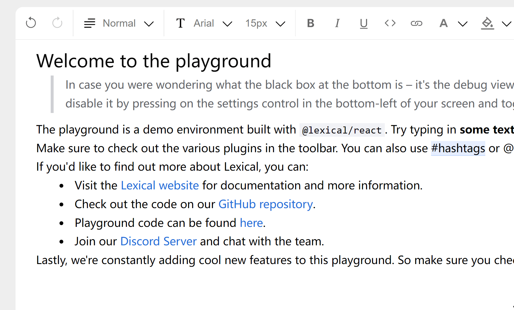 Bug Link element is not clickable in read mode. · Issue 4314 · facebook/lexical · GitHub