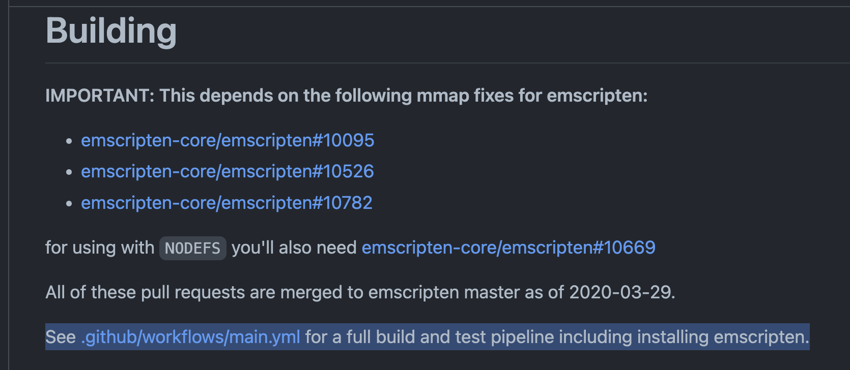 Failing to build wasm-git · Issue #67 · petersalomonsen/wasm-git · GitHub