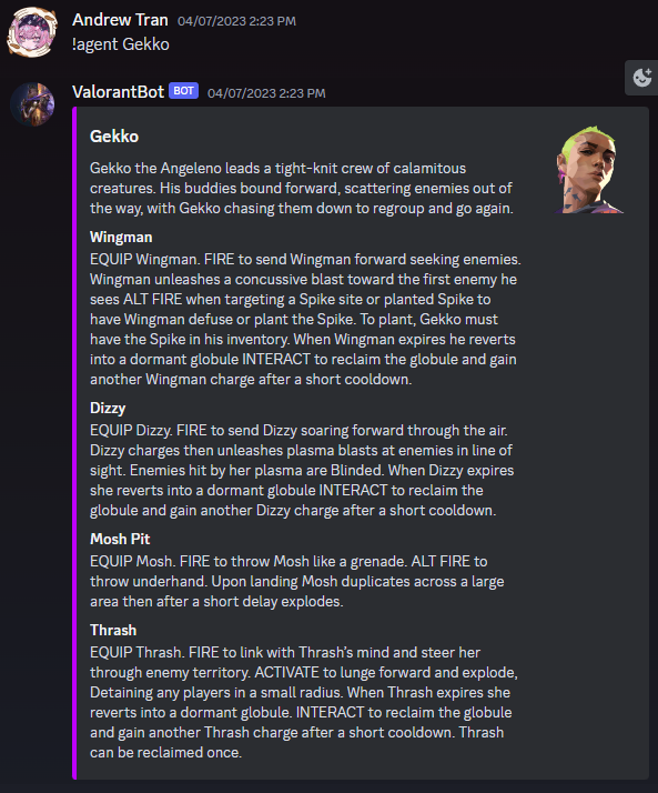 GitHub cis3296s23/project02valorantdiscordbot AllinOne