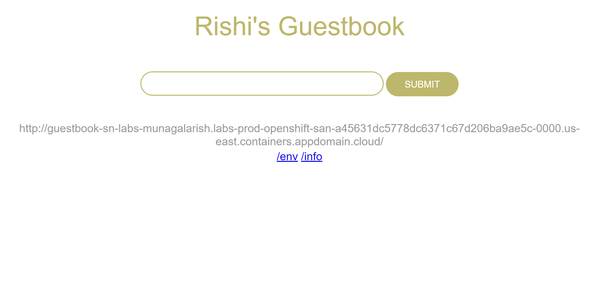GitHub mungalarishi/builddeployguestbookapp