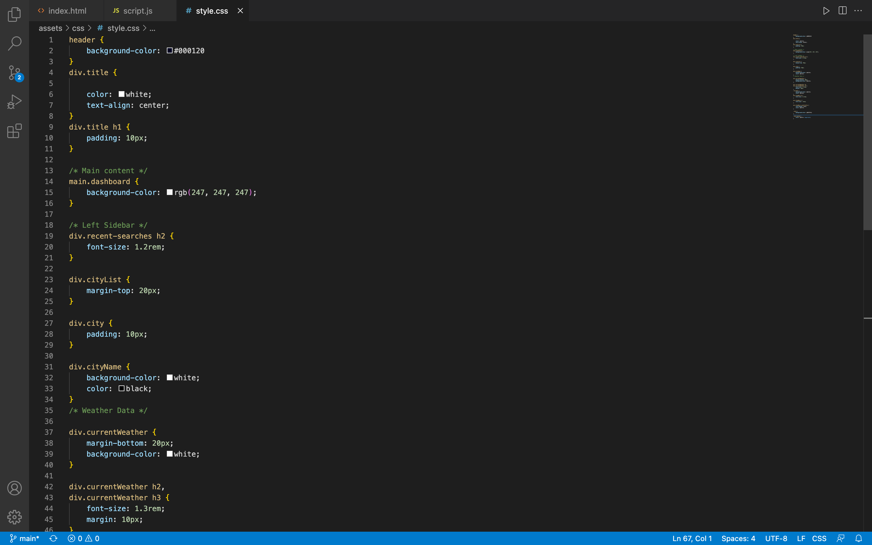 GitHub - mshehroz237/weather-dashboard