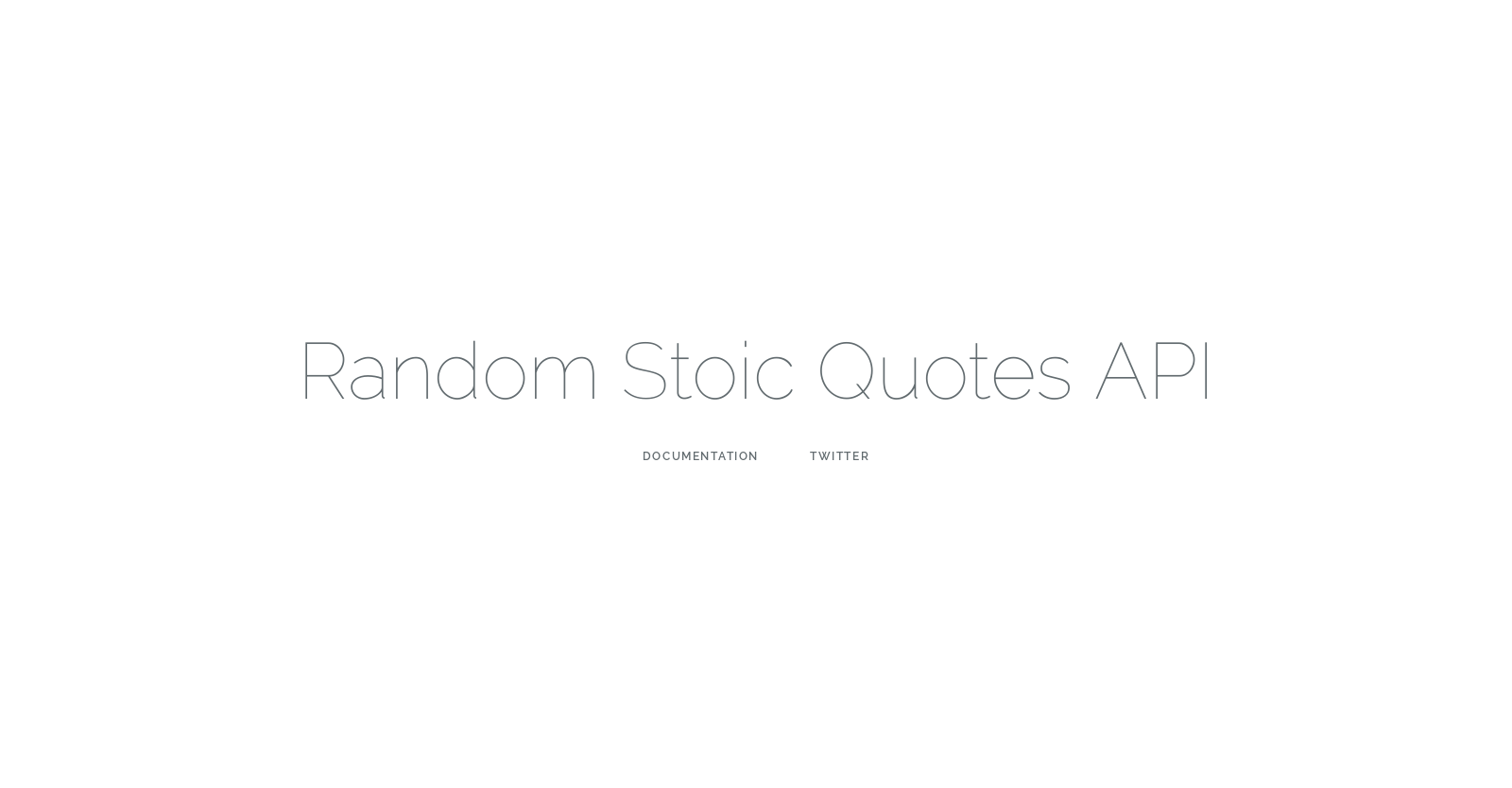 random stoic quotes api