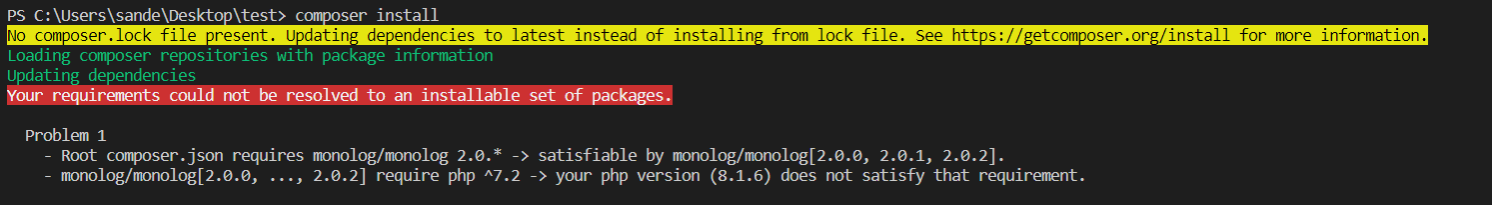 i'm getting problem in PHP version how can I solve this? · Issue #39 ...