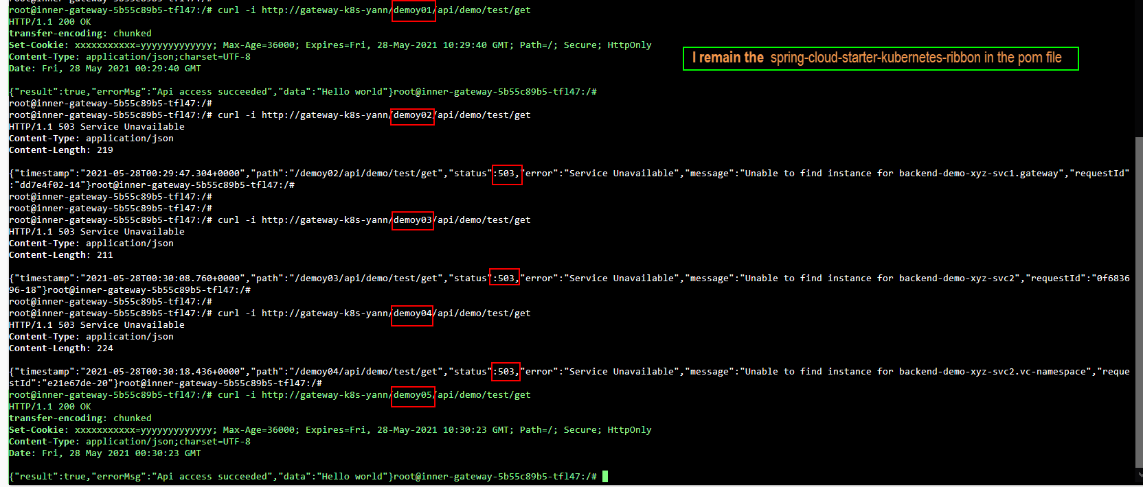 Get 503 response with spring cloud k8s · Issue #771 · spring-cloud