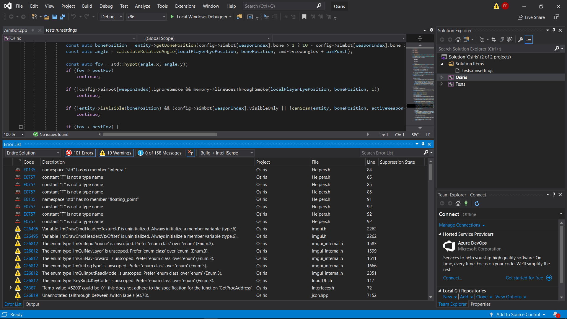 So im trying to compile the code myself and this happened · Issue #3561 ...