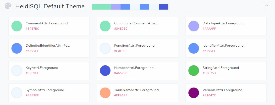 Auto-select fitting SQL colors when switching theme · Issue #425 ...