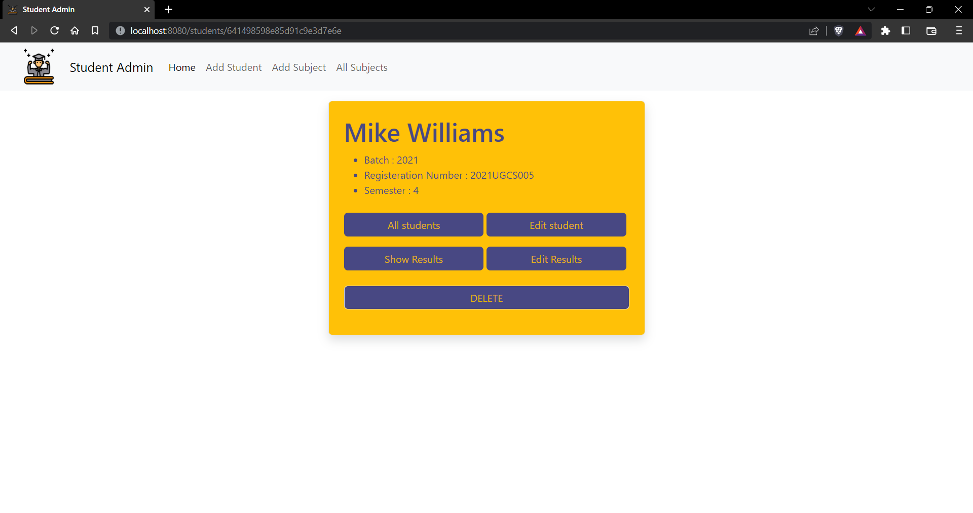 GitHub shivanshdubey232/StudentsMarksAdmin Student Marks Admin