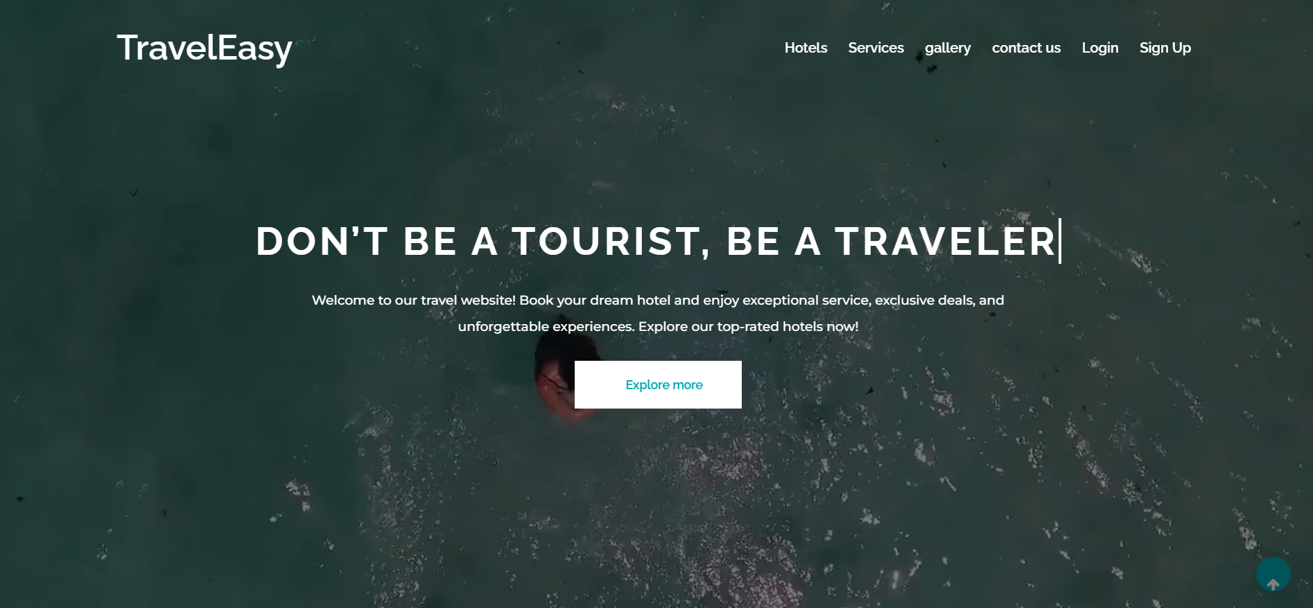 Sunset in the mountains