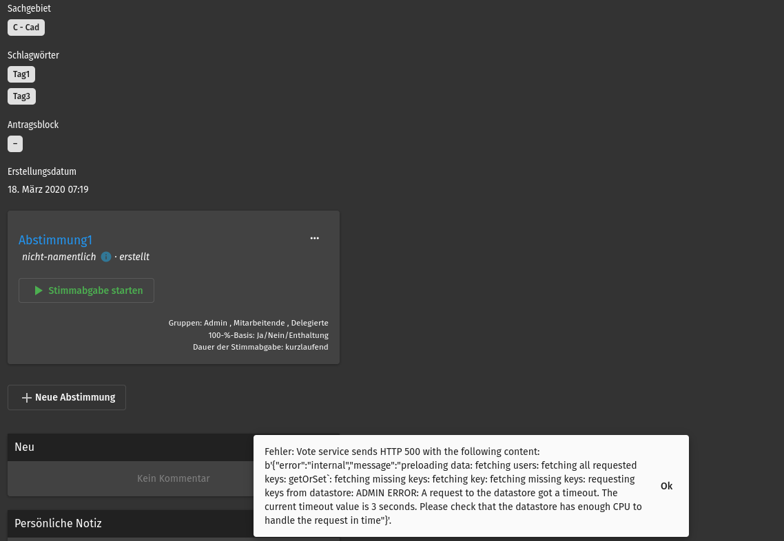 Do not send internal error messages to the client · Issue #1387 ...