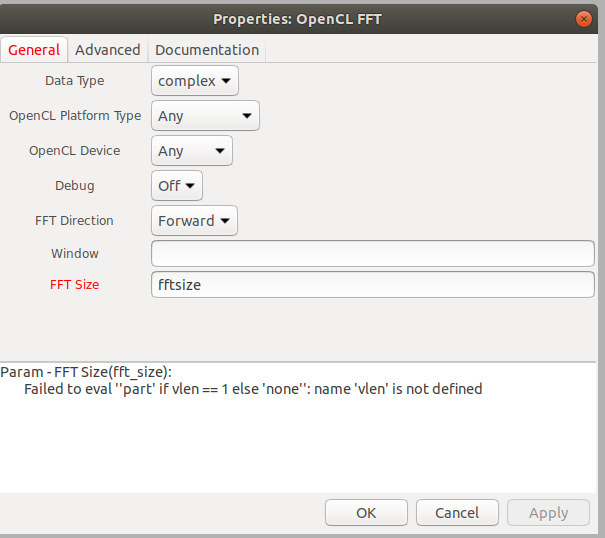 GRC: Error in FFT block for GNURadio 3.8 · Issue #3196 · gnuradio ...
