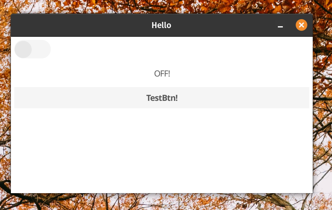 I would like to create a switch control · fyne-io fyne · Discussion ...