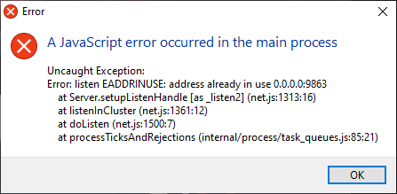 Javascript error · Issue #911 · ytmdesktop/ytmdesktop · GitHub