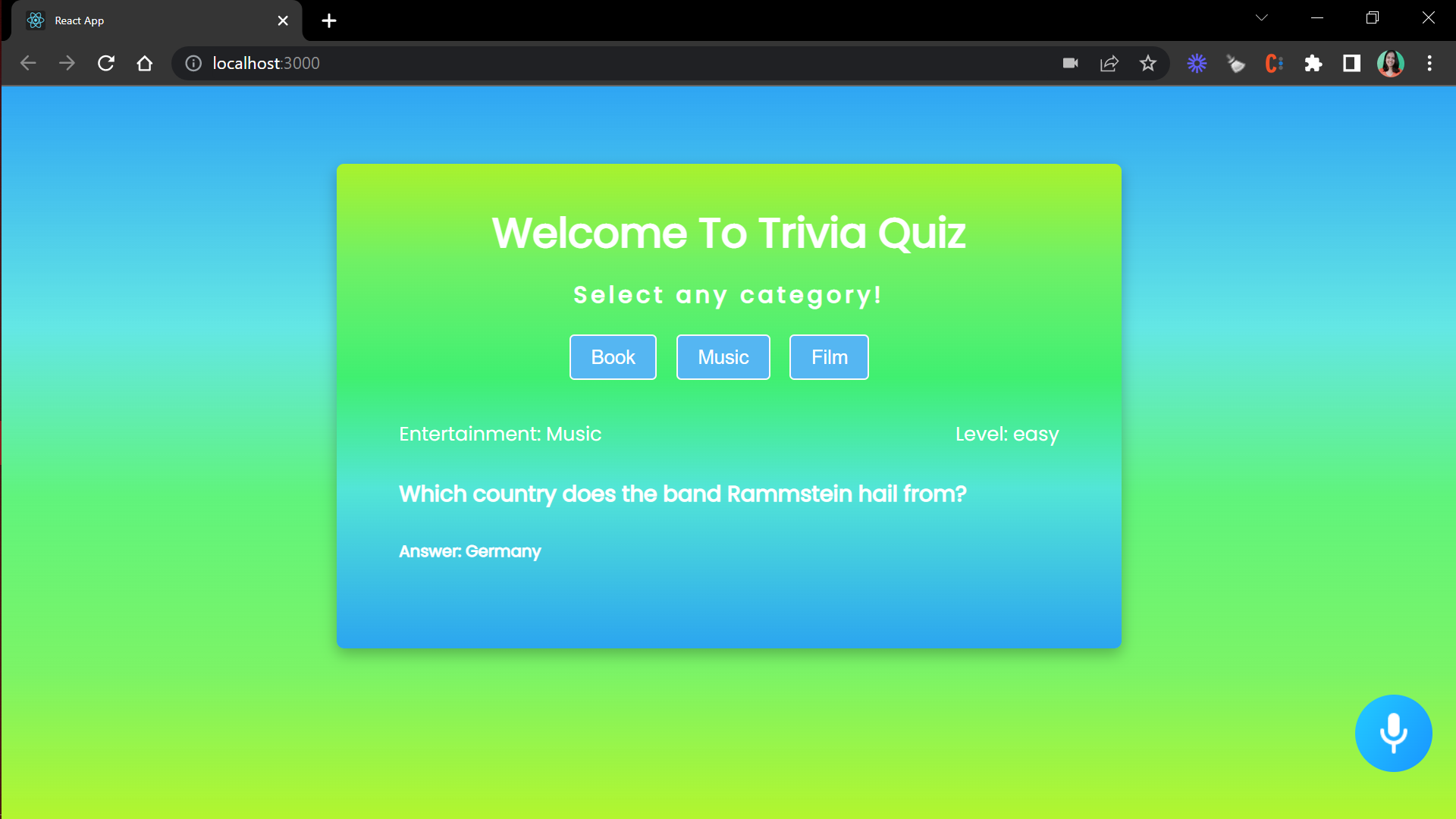 GitHub - jshristi22/MyTriviaApp-using-ReactJS