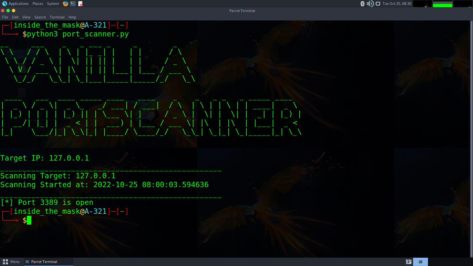 GitHub - AnkitMishra-10/BASIC_PORT_SCANNER-