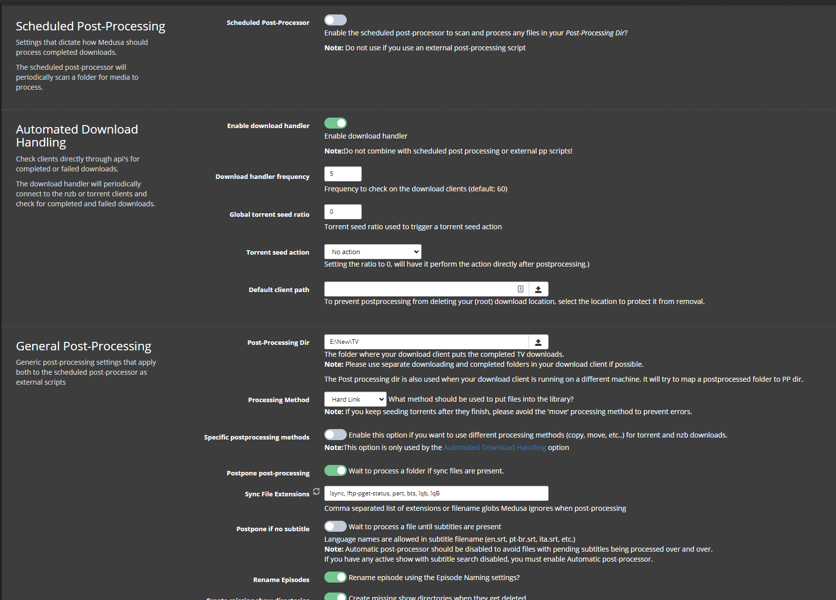 POSTPROCESSING failing "Could not get a valid path or file for ...