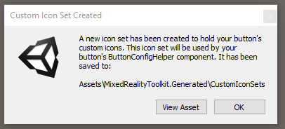 Custom icon notification