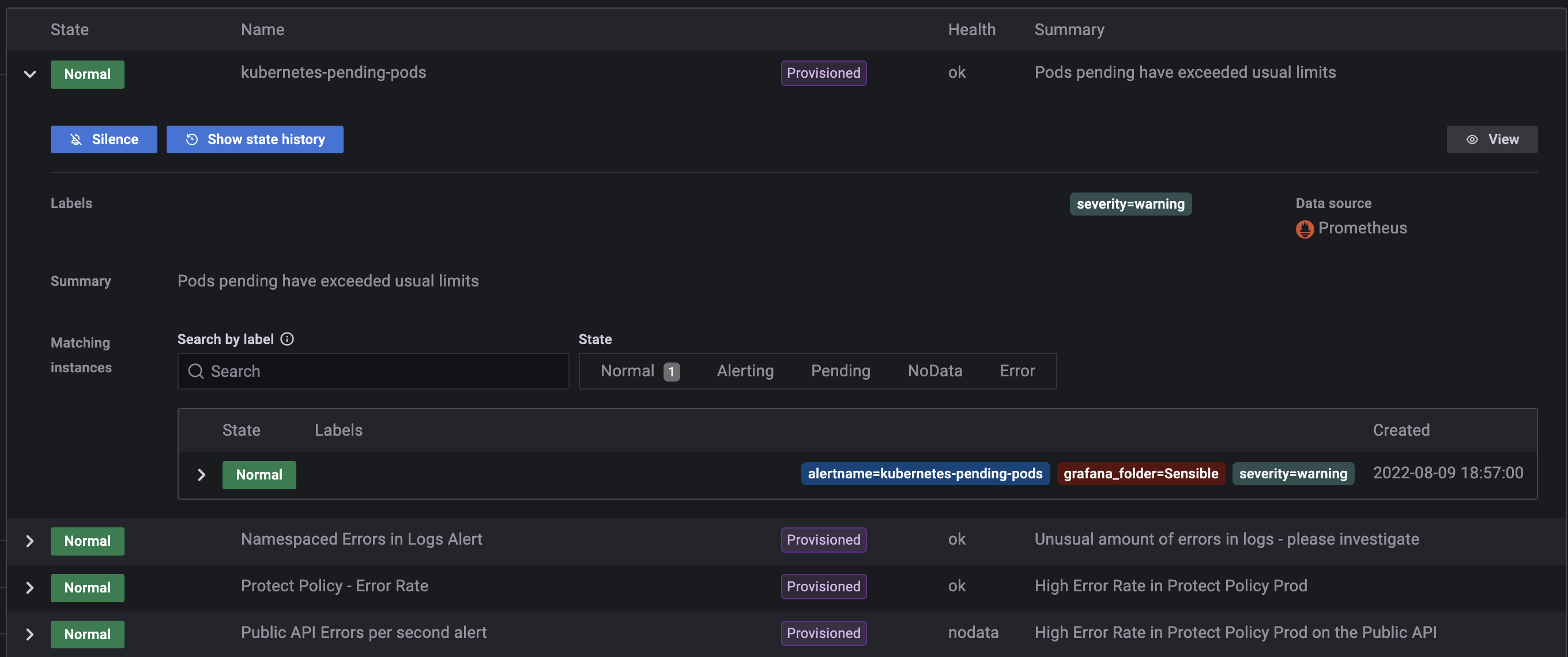 Feature Request: GUI Editable File Provisioned Alerts in 9.1.x