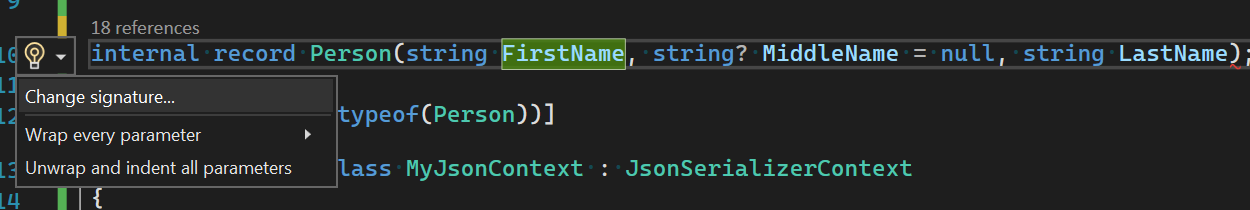 Change Signature crashes if the signature is not valid · Issue #56495 ...